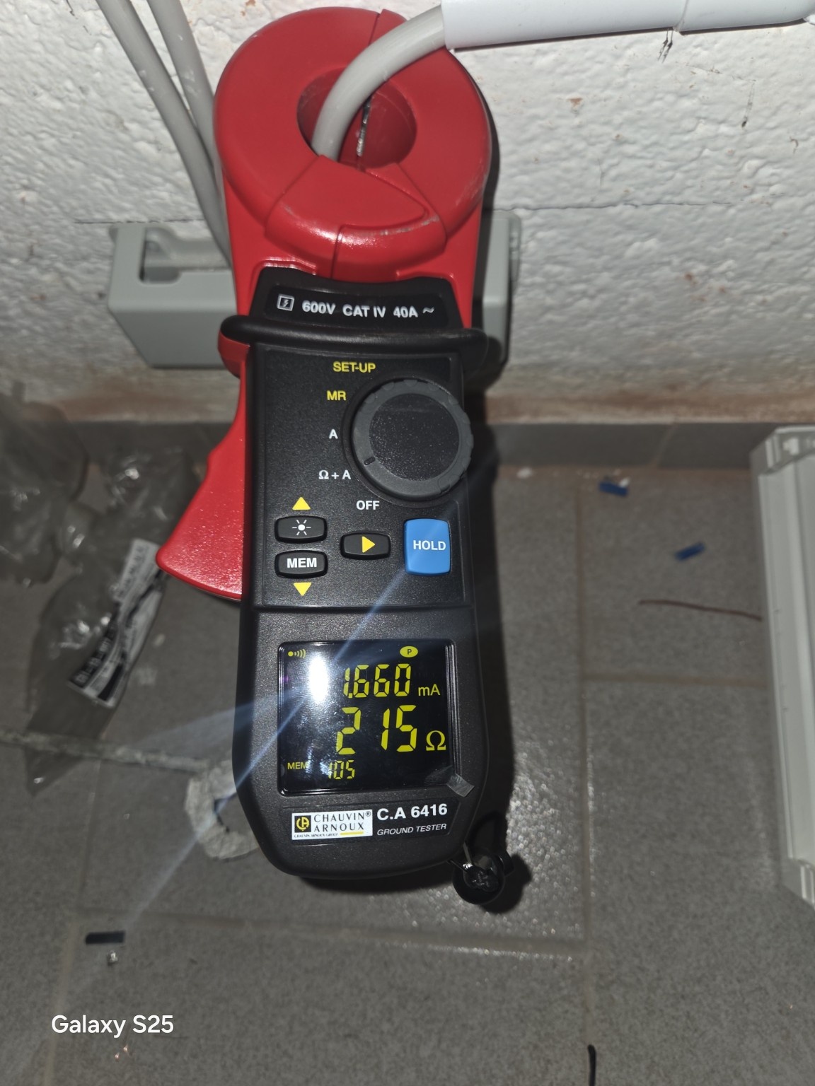 dguv messung 215 ohm